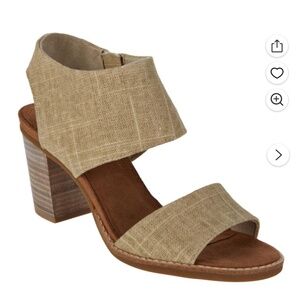 NWOT - Toms Women's Majorca Cutout Sandal - Size 6.5